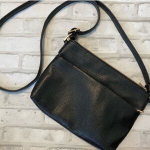 a new day Black Crossbody Bag
